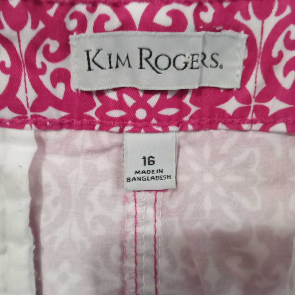 ๐๐ฉท๐ค NWOT Womens Kim Rogers Shorts (1) Kim Roger's Shorts (1) 16 Duo Casual - Picture 4 of 6